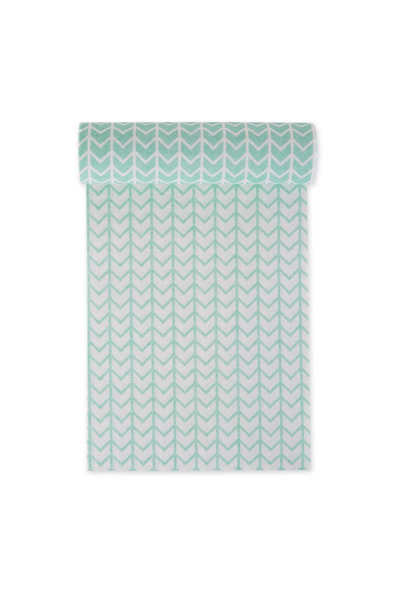 Herringbone Print Reusable Shelf Liner Set/2, Alternate, color, Bright Aqua