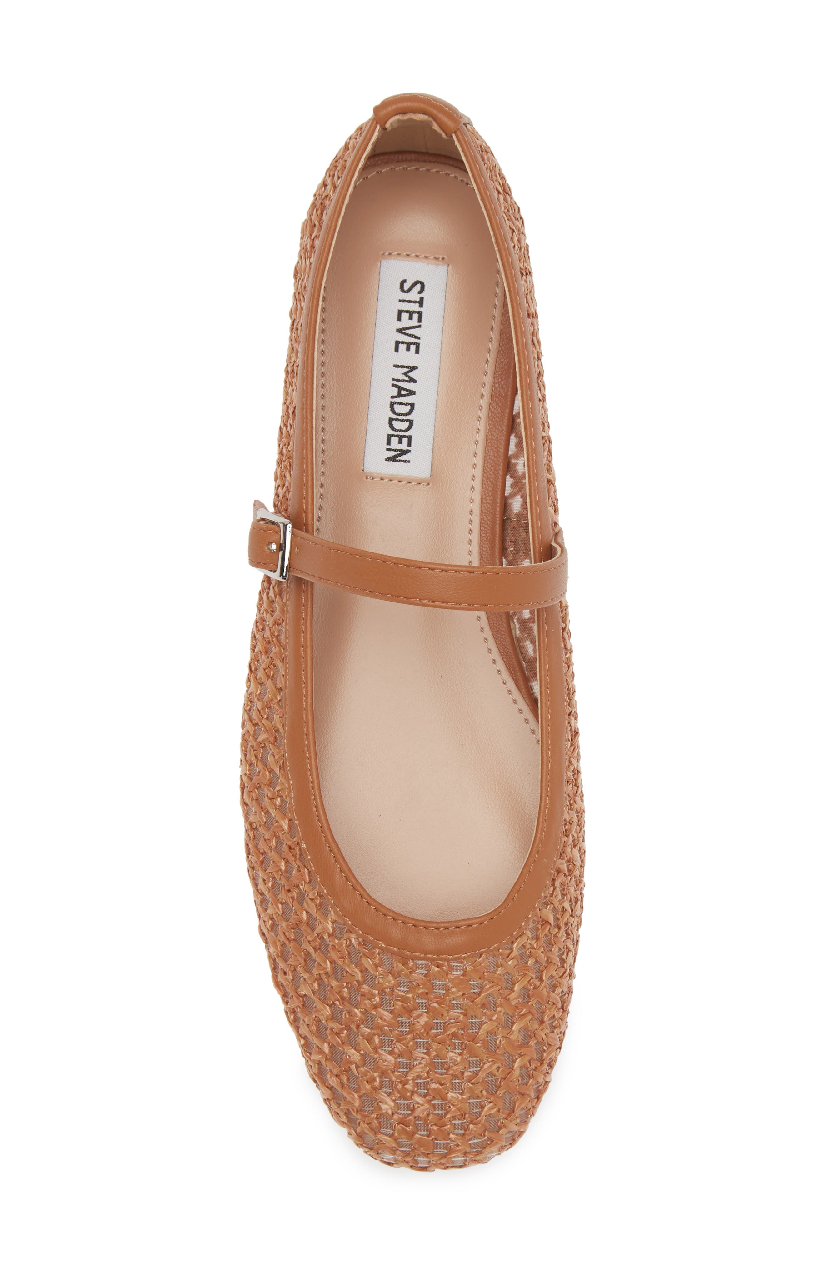 Steve Madden Caeli Mary Jane Flat, Alternate, color, Tan