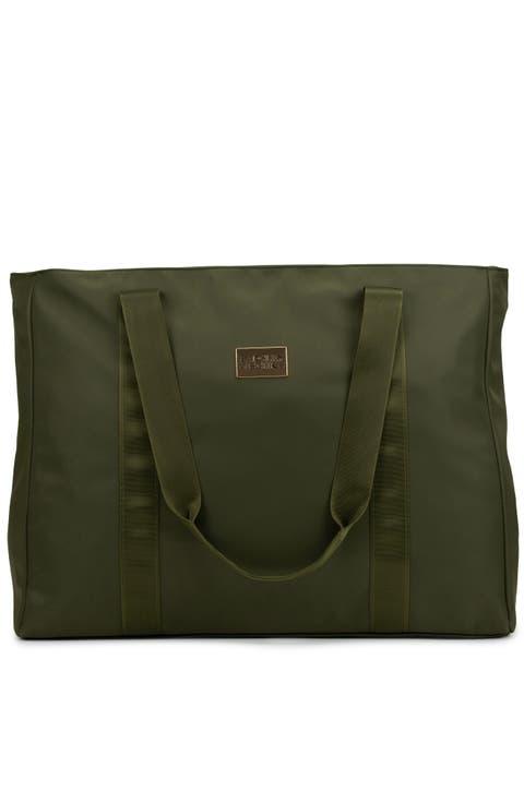 Uncomplicated Nylon Weekender Duffel Bag