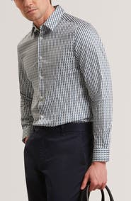 Ted Baker Firdawi Long Sleeve Slim Fit Button-Up Shirt
