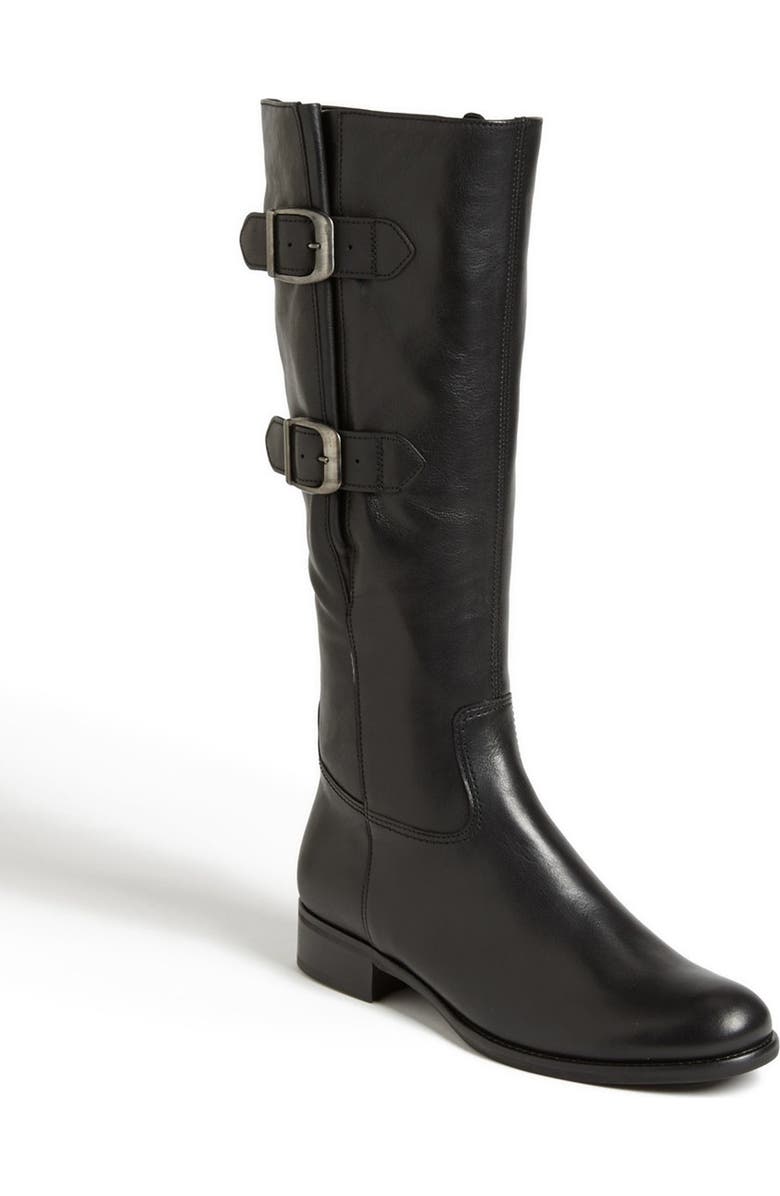 Gabor Adjustable Buckle Riding Boot, Main, color,