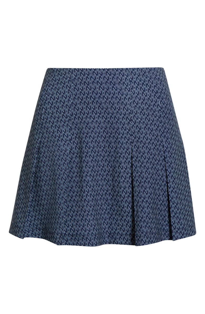 Greyson Ashe Print Pleated Performance Skirt, Alternate, color,