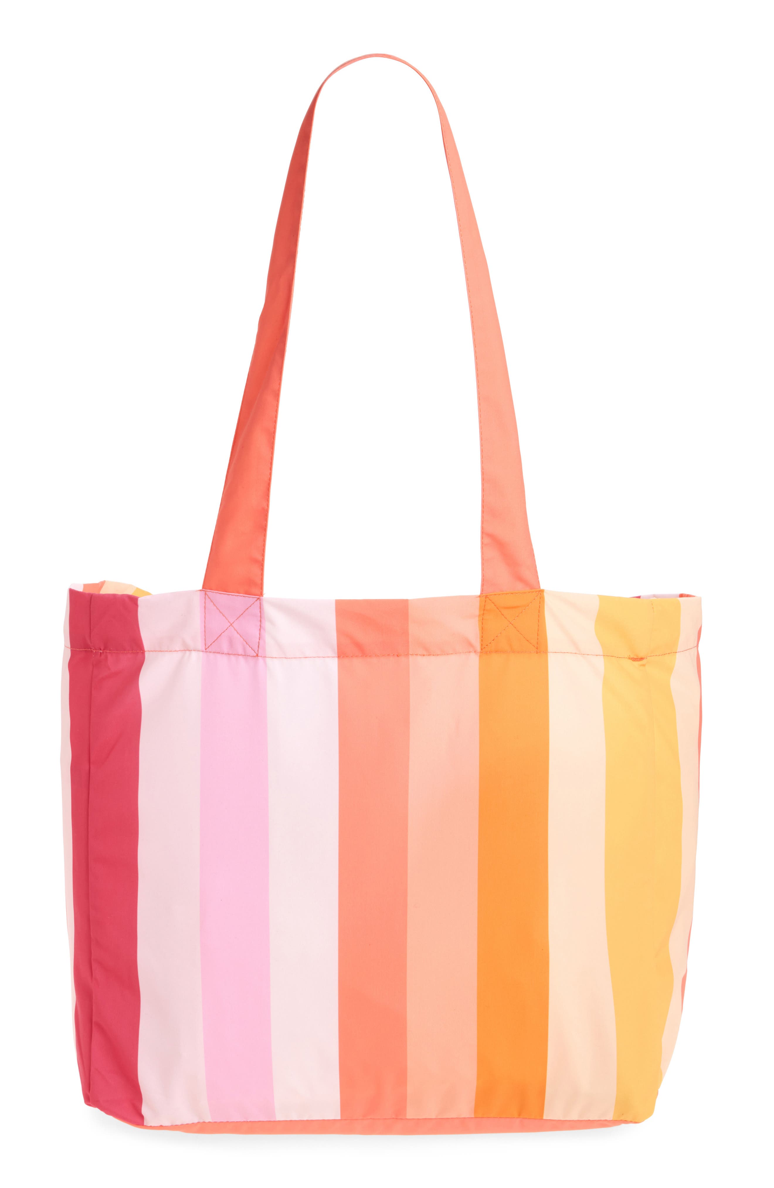 DOCK AND BAY Foldable Twill Tote, Alternate, color, Miami Sorbet