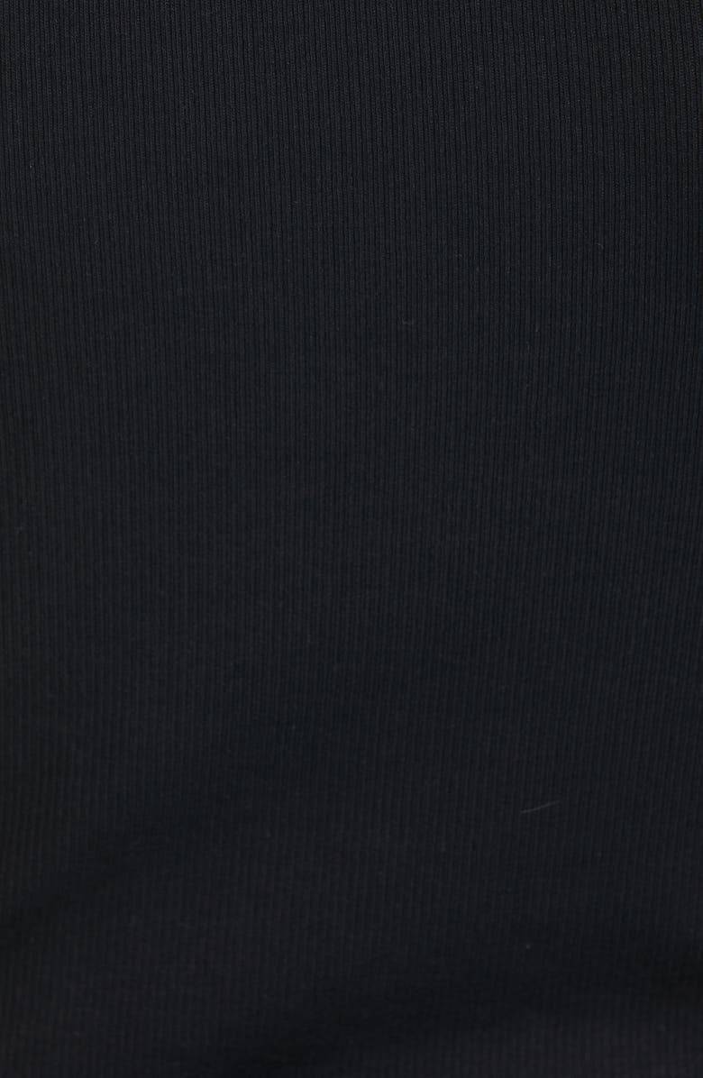 TOTEME Women's Rib Stretch Organic Cotton Tank, Alternate, color, Black