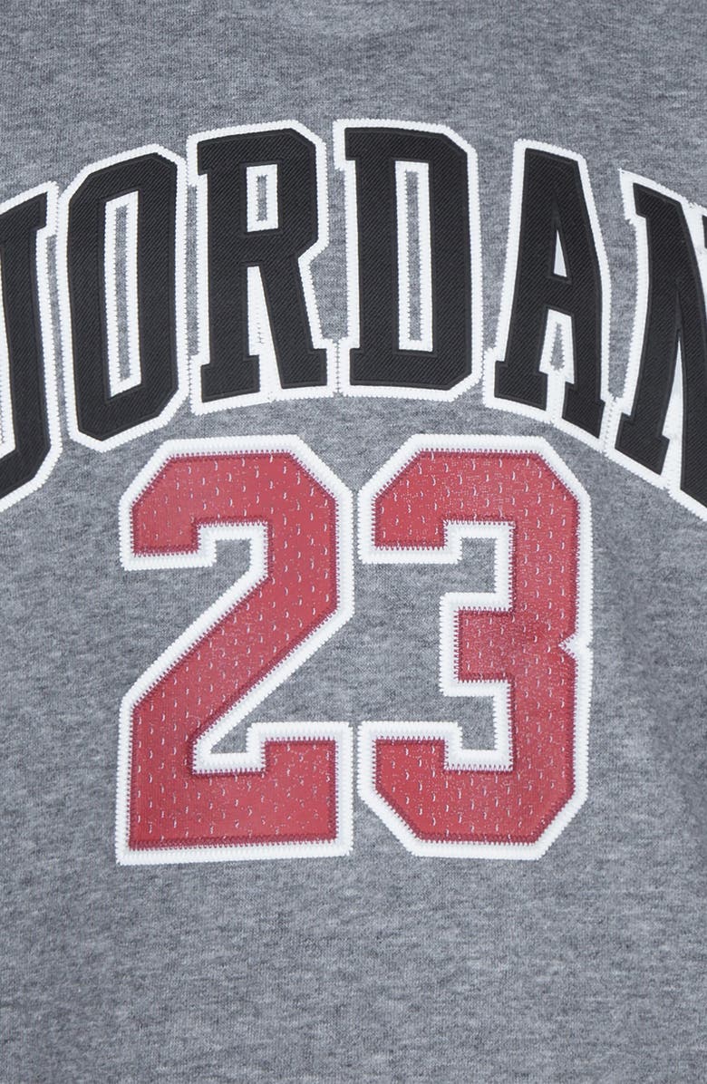 Jordan Kids' Graphic Fleece Hoodie & Joggers Set, Alternate, color, Carbon Heather