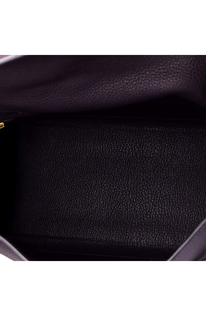 Pre-Owned Hermes Kelly Handbag Purple Togo with Gold Hardware 32, Alternate, color, Raisin