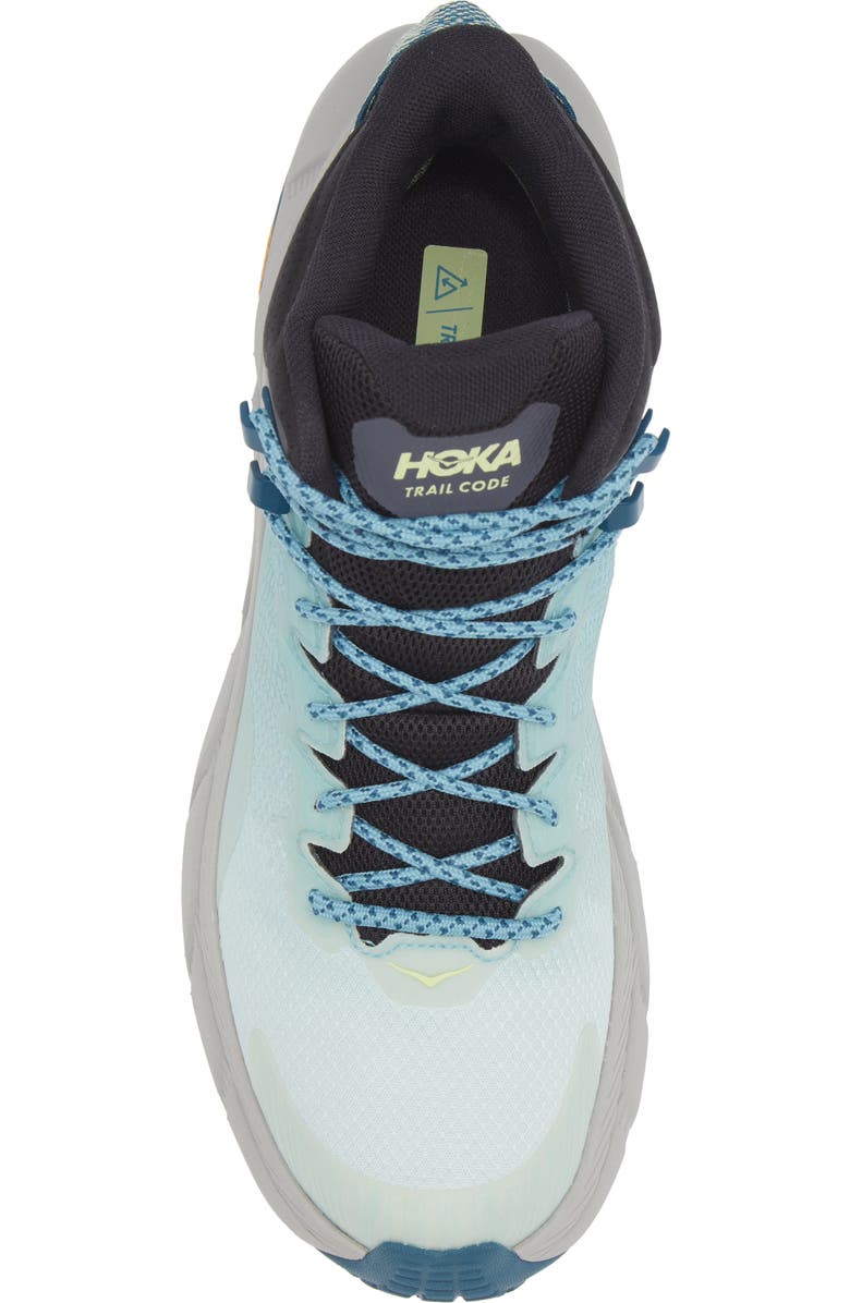HOKA Trail Code Gore-Tex<sup>®</sup> Hiking Boot, Alternate, color, Blue Glass / Coastal Shade
