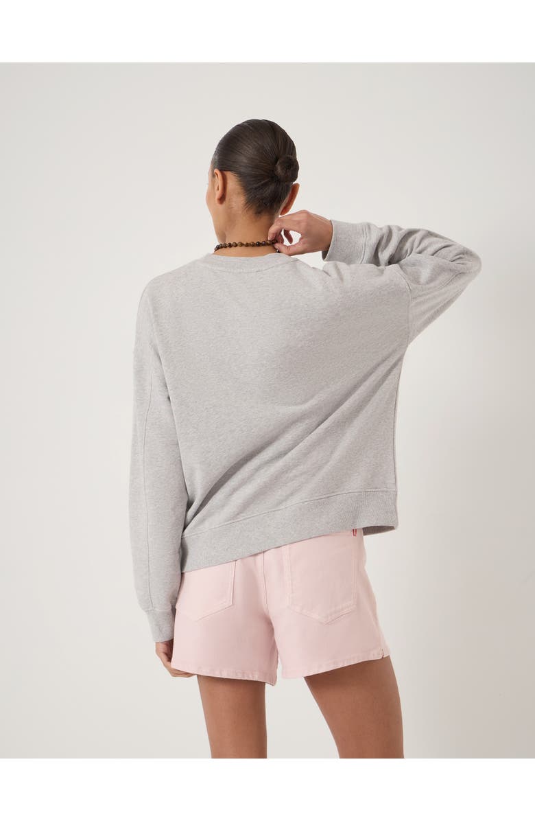 Hush Horticouture Embroidered Sweatshirt, Alternate, color, Grey Marl