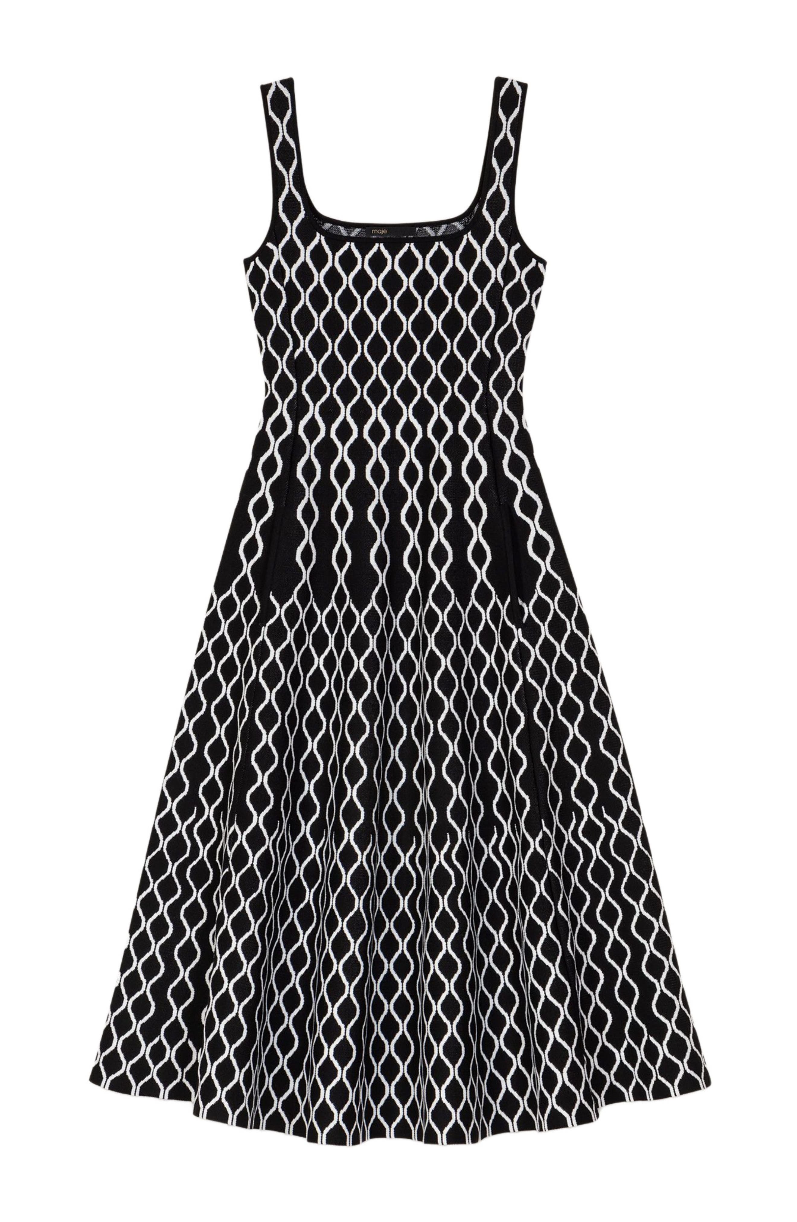 Jacquard knit midi dress (Women) | Nordstrom