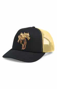 Palm Angels Fire Palm Tree Tracker Hat