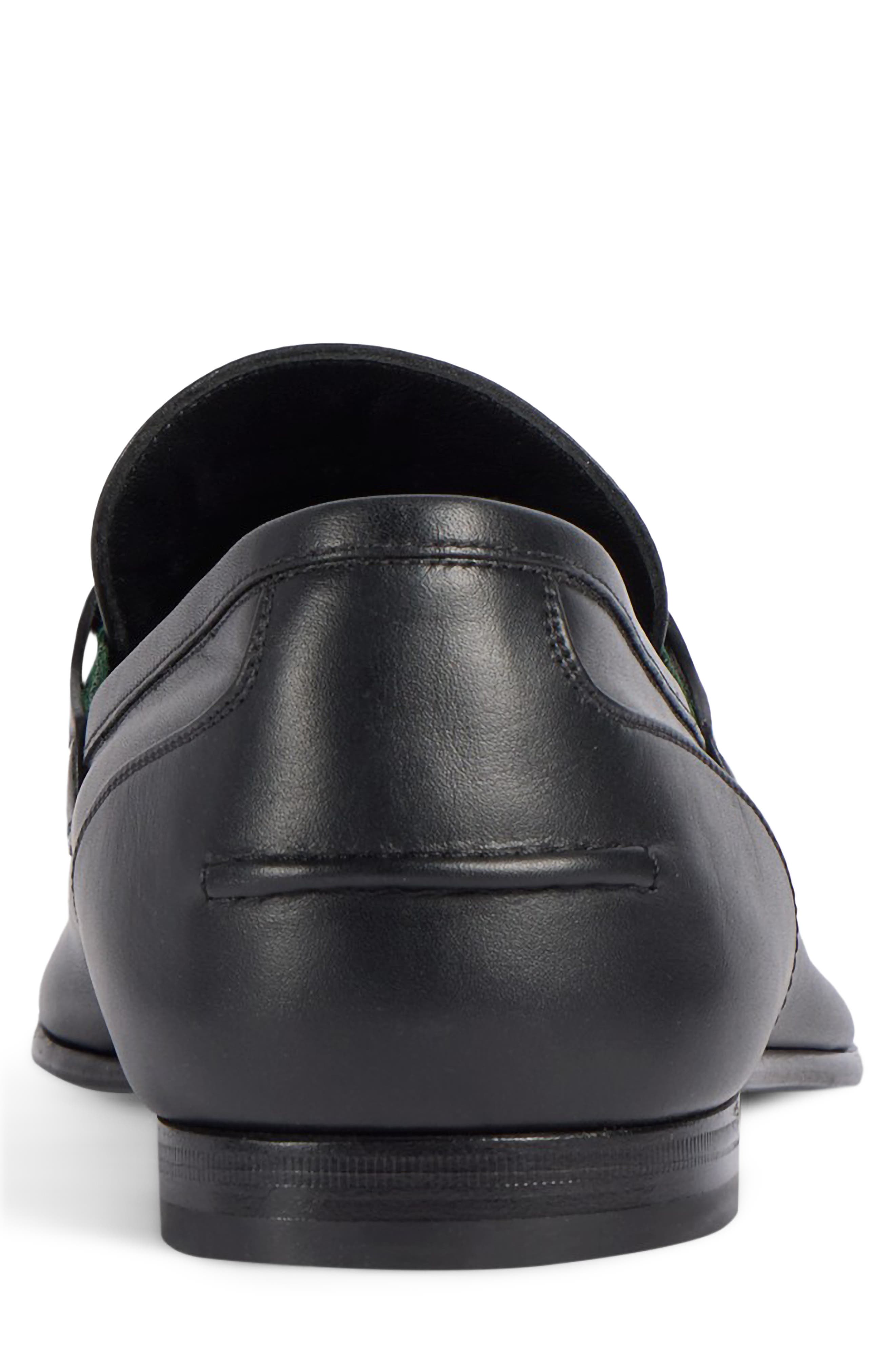 Como Horsebit Loafer, Alternate, color, 1060 BLACK
