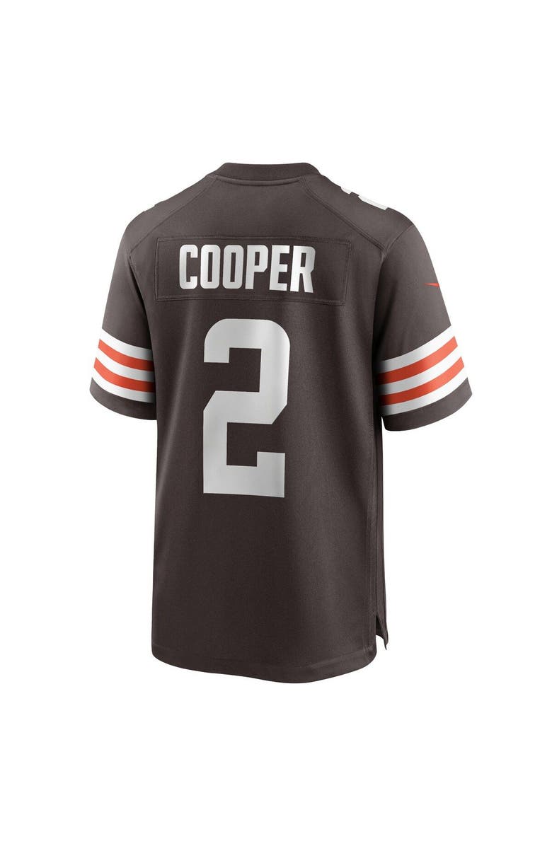 Nike Men's Nike Amari Cooper Brown Cleveland Browns Player Game Jersey, Alternate, color,