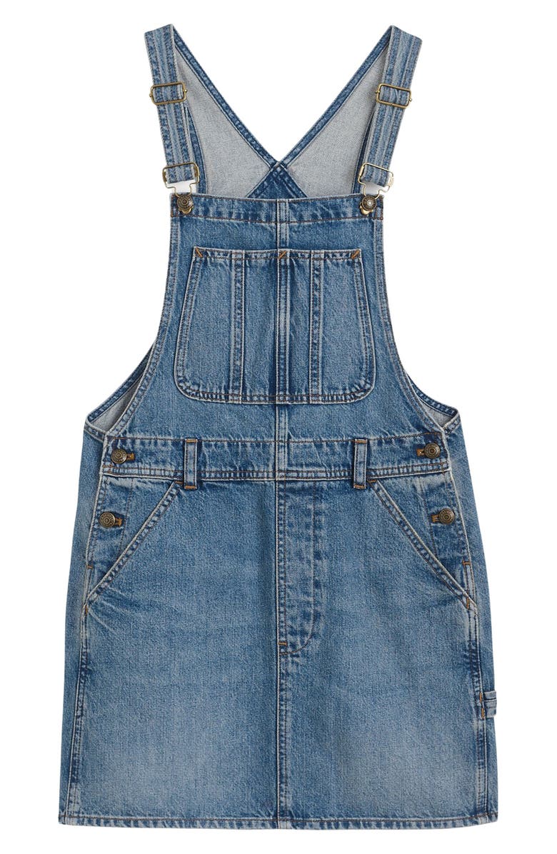 Boxy Denim Mini Skirtall