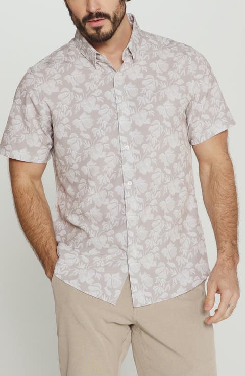 Lucien Floral Short Sleeve Button-Up Shirt