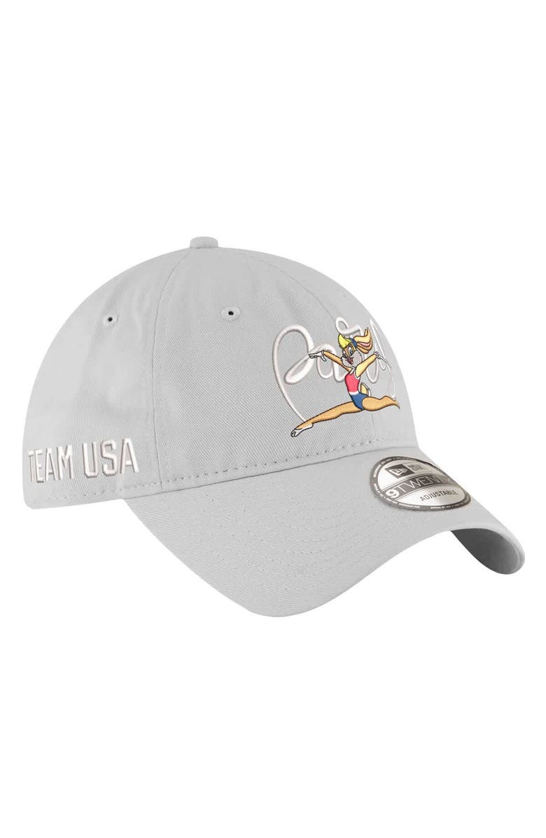 New Era Men's New Era Lola Bunny Gray Looney Tunes x Team USA 9TWENTY Adjustable Hat, Main, color, Gray