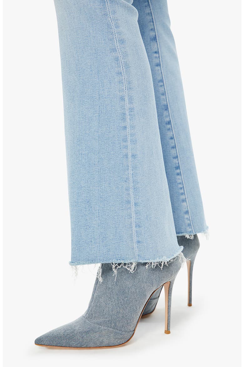 Frayed Flare Jeans, Alternate, color, MOOD RING