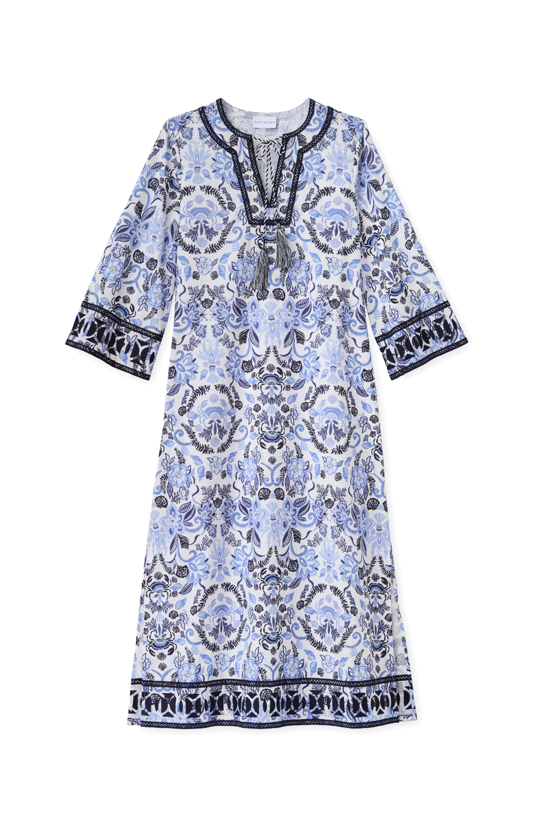 Cartolina Yvonne Caftan, Main, color, Mariners Bloom