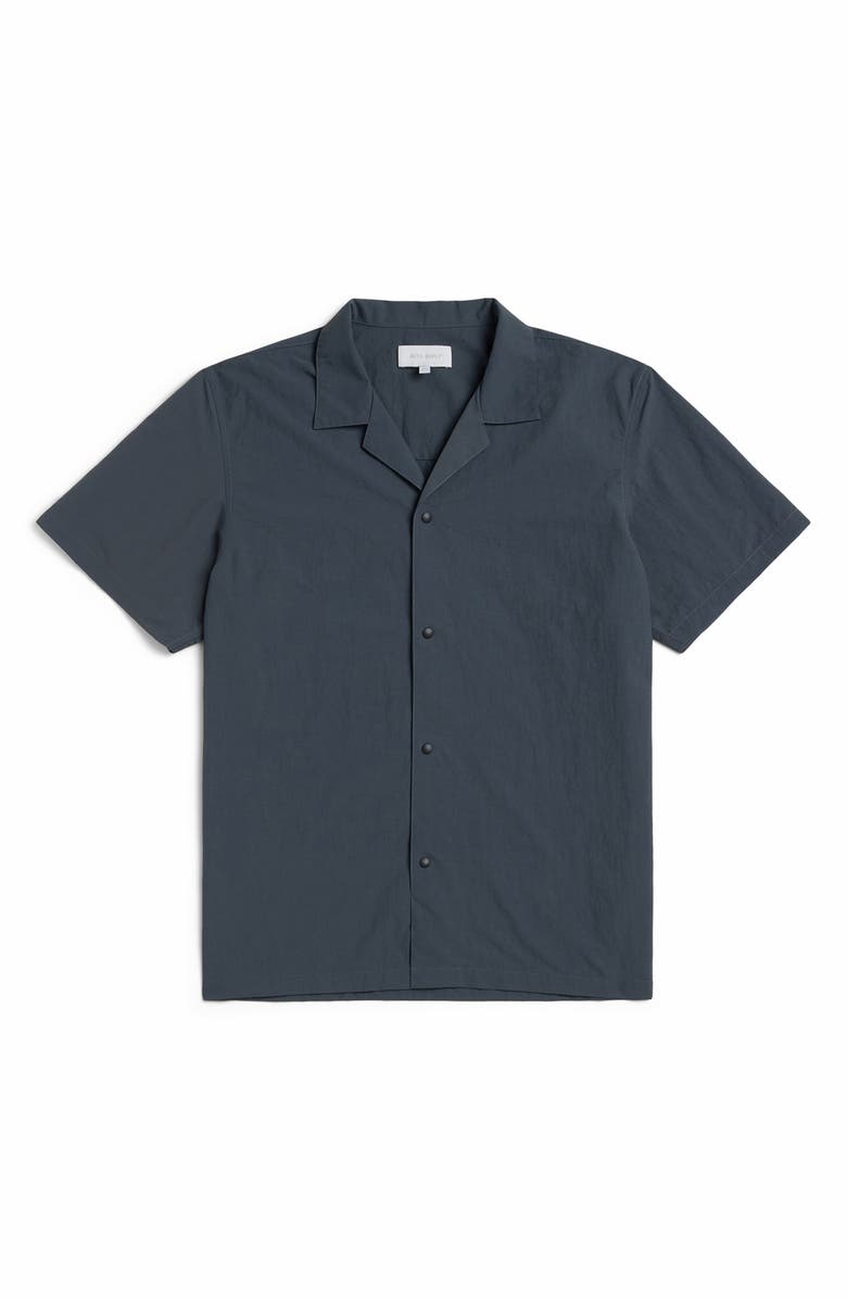 AUTO-REPLY<sup>™</sup> Alex Nylon Camp Shirt, Alternate, color, Granite