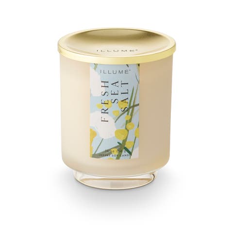 Beautifully Done Fresh Sea Salt Signature Glass Candle, 284g