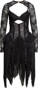 Zimmermann Valiant Lace Lingerie Minidress