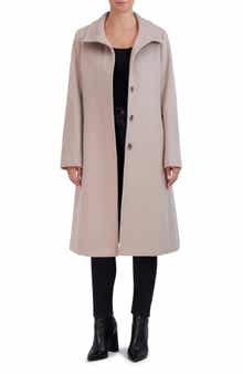Longline Wool Blend Coat