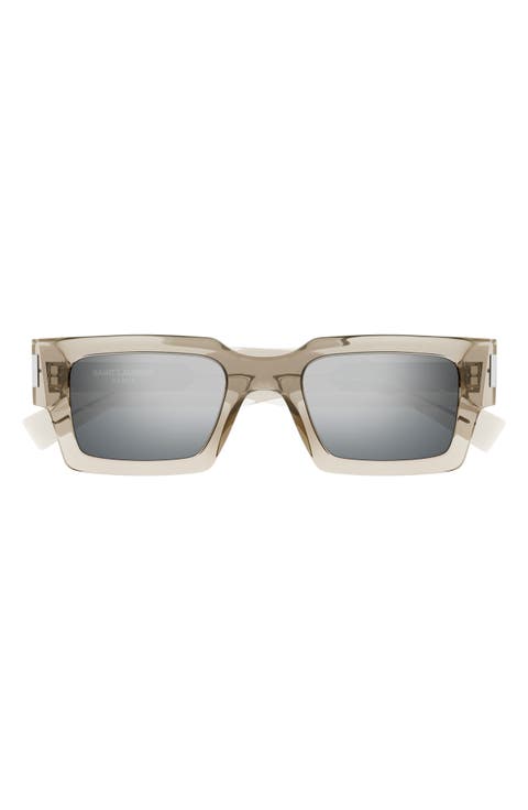 サングラス Saint Laurent SUN GLASS (822268Y9956 2300) Saint Laurent™ SL 619 001 56 Black/Crystal Sunglasses