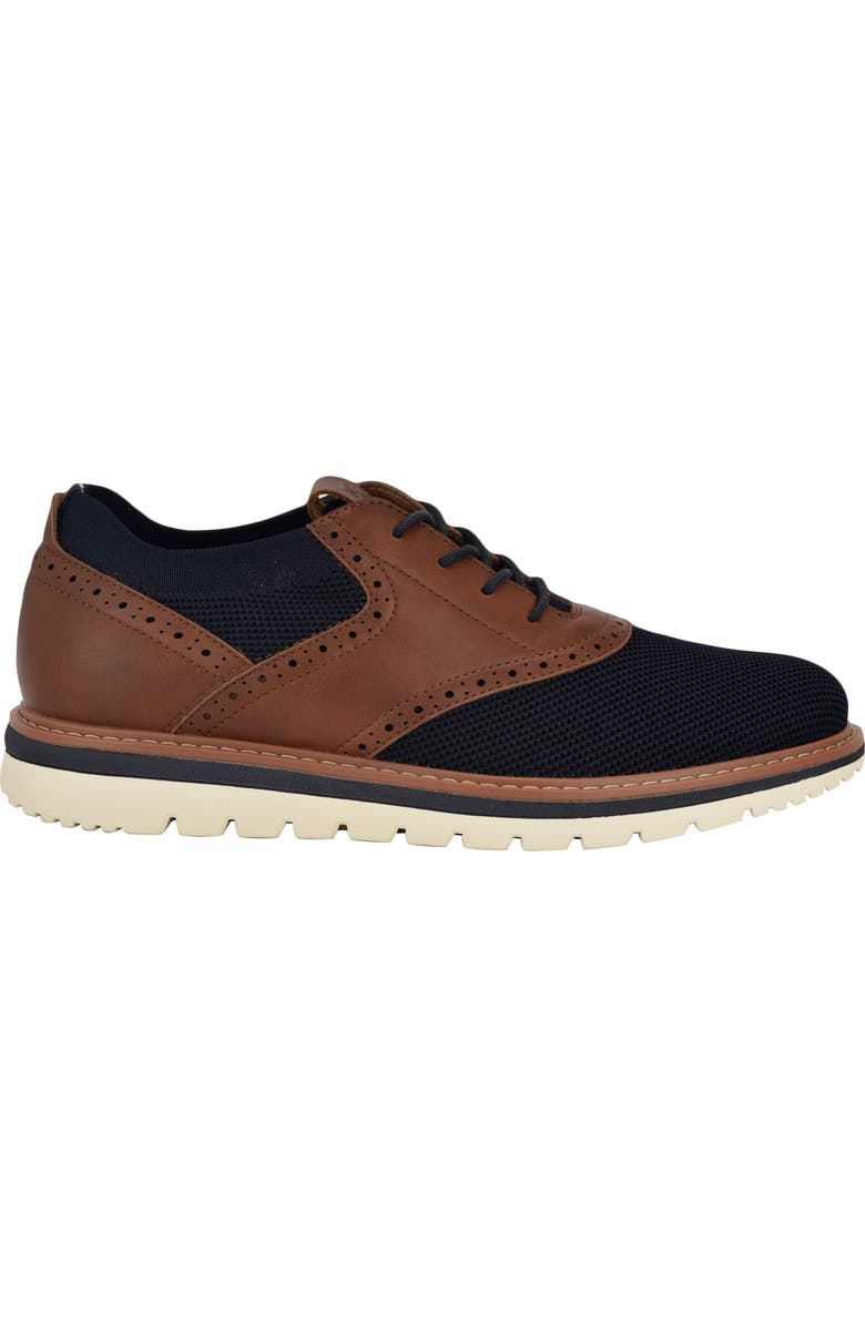 Tommy Hilfiger Varan Hybrid Oxford Sneaker, Alternate, color, Navy/ Cognac Multi