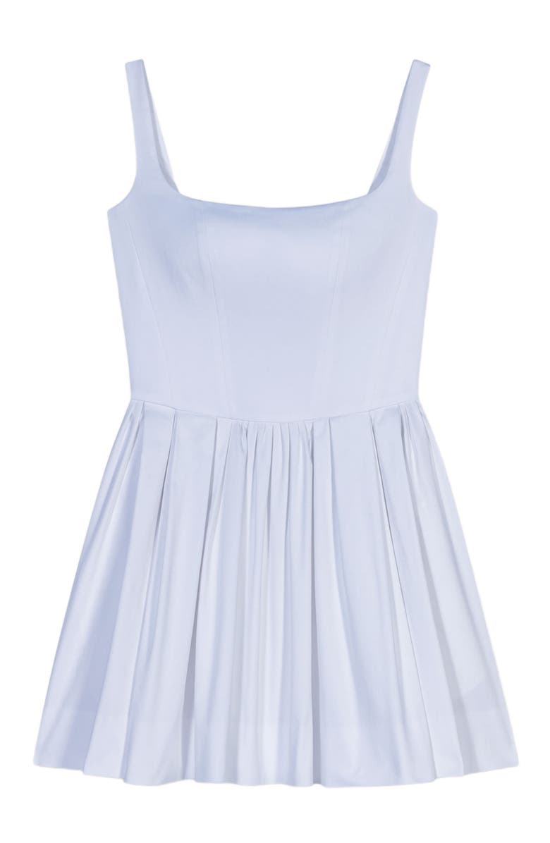 maje Mini cotton dress, Alternate, color,