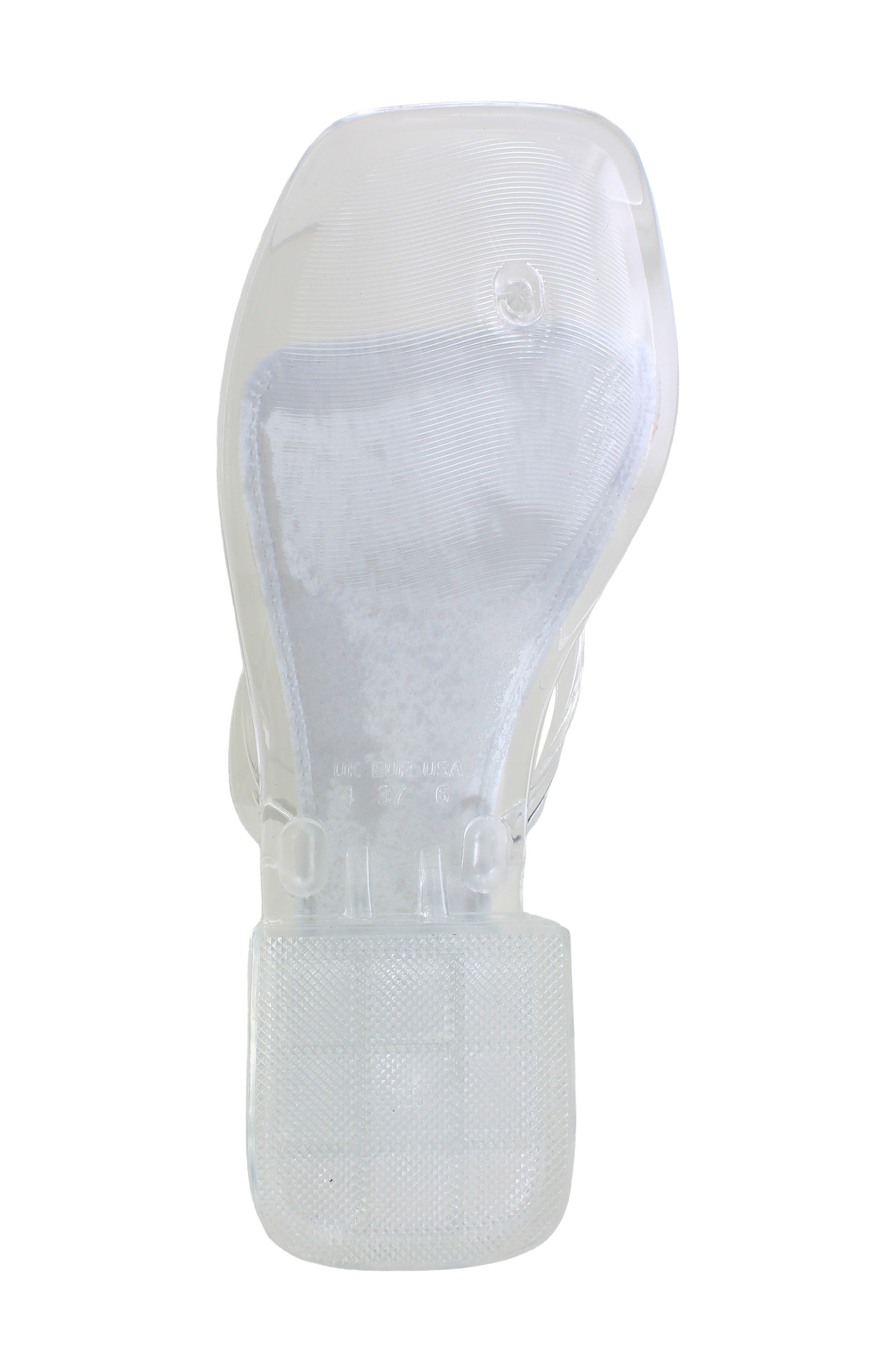 Tassi Sandal, Alternate, color, CLEAR