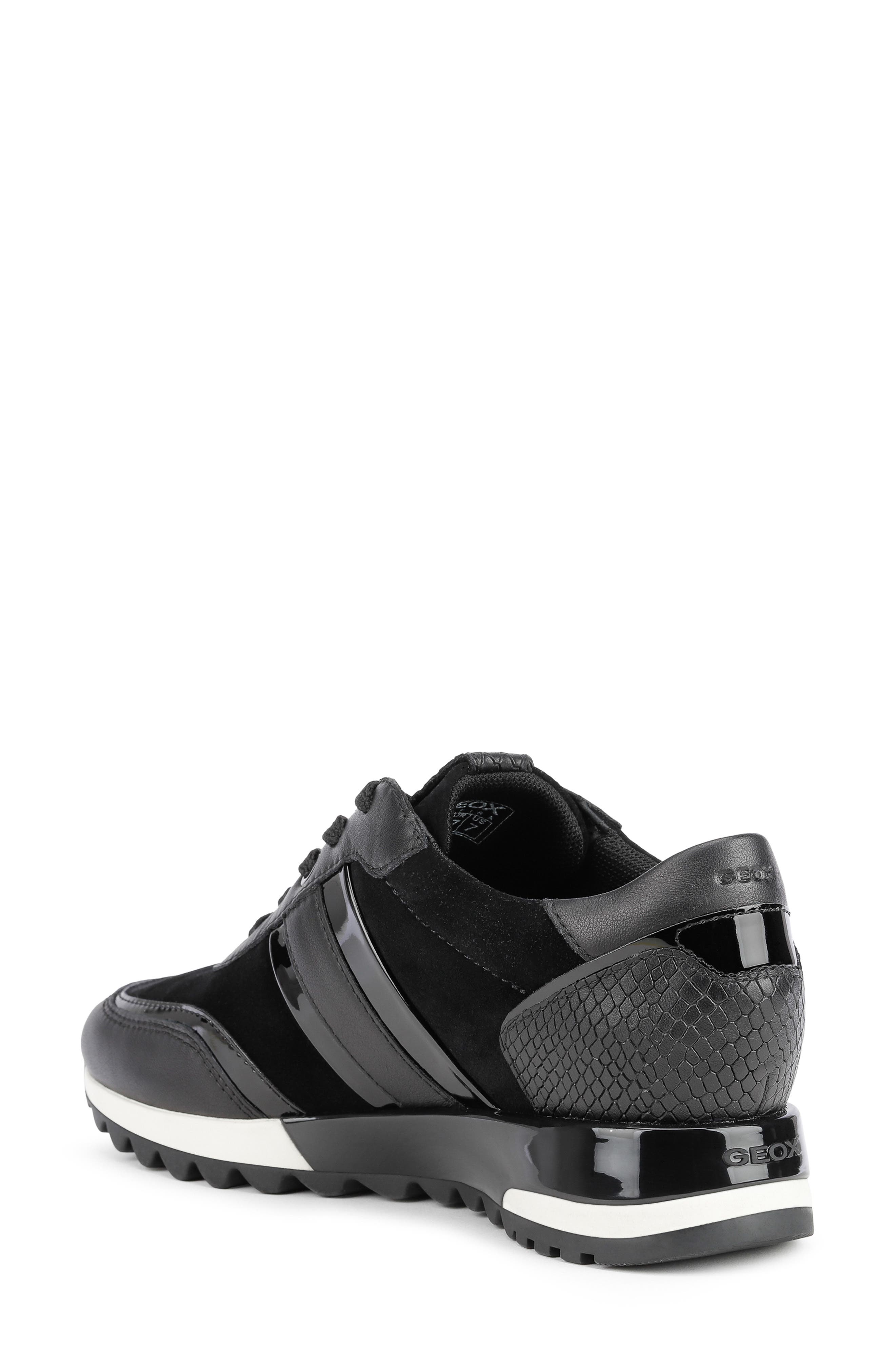 Geox Tabelya Waterproof Leather Sneaker (Women) | Nordstrom