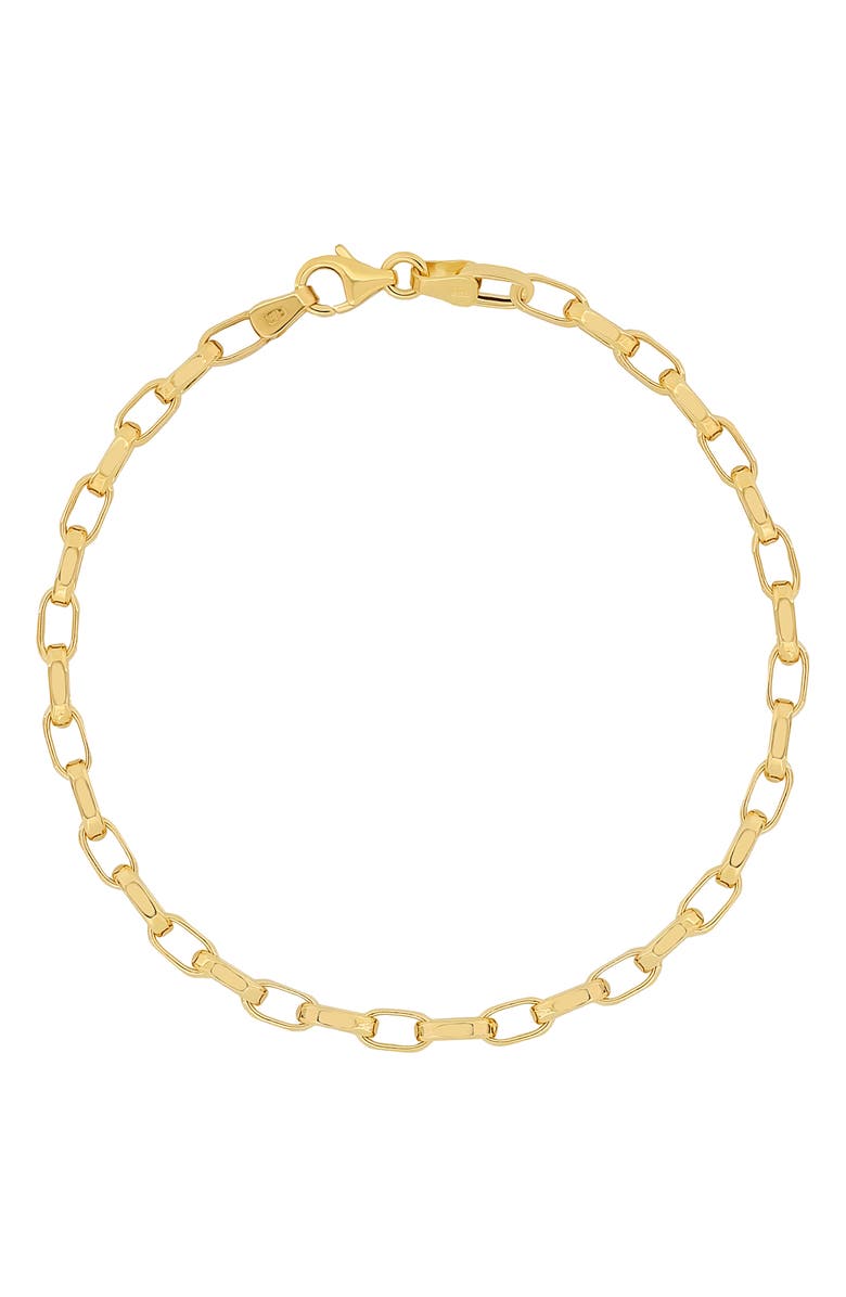 Bony Levy Men's 14K Gold Chain Link Bracelet, Main, color, 14K Yellow Gold