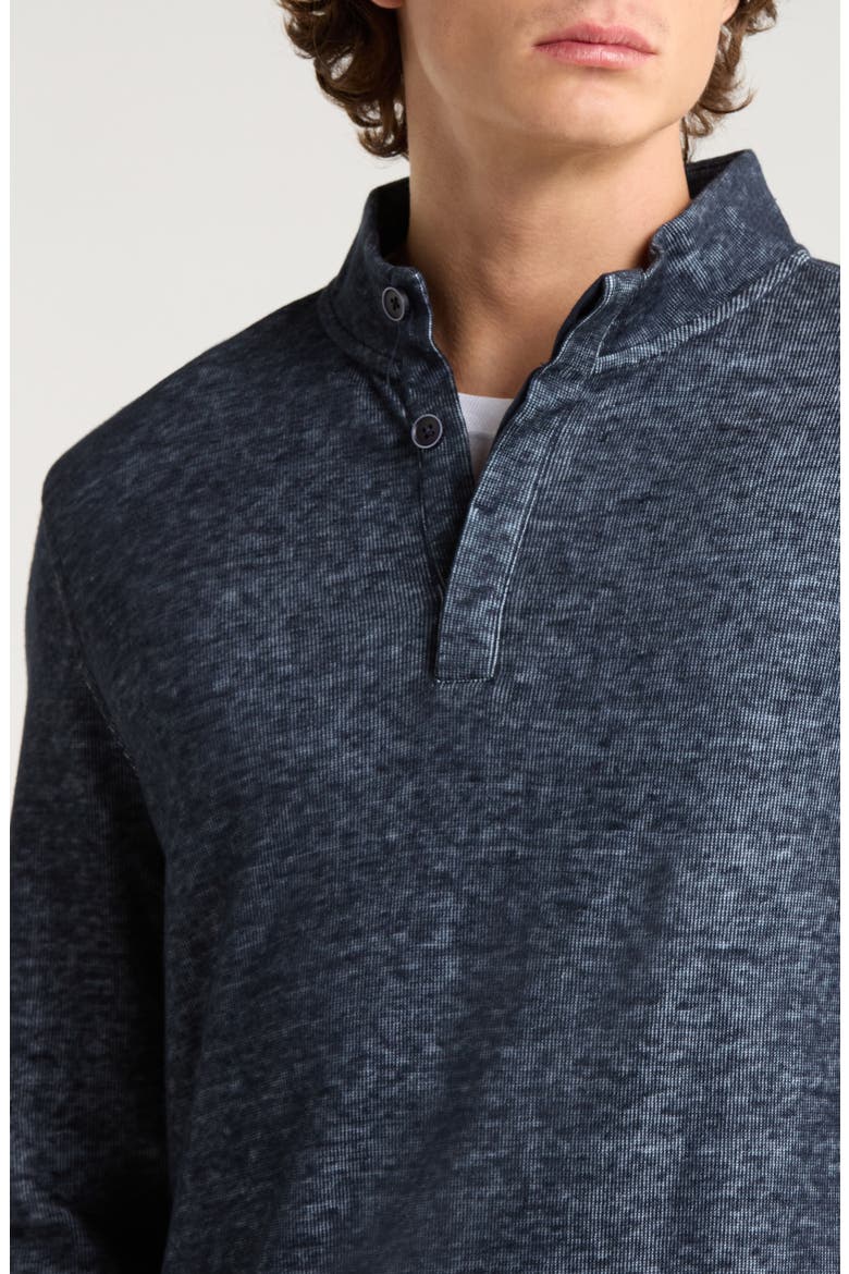 Nomi Quarter Zip Pullover, Alternate, color, NAVY