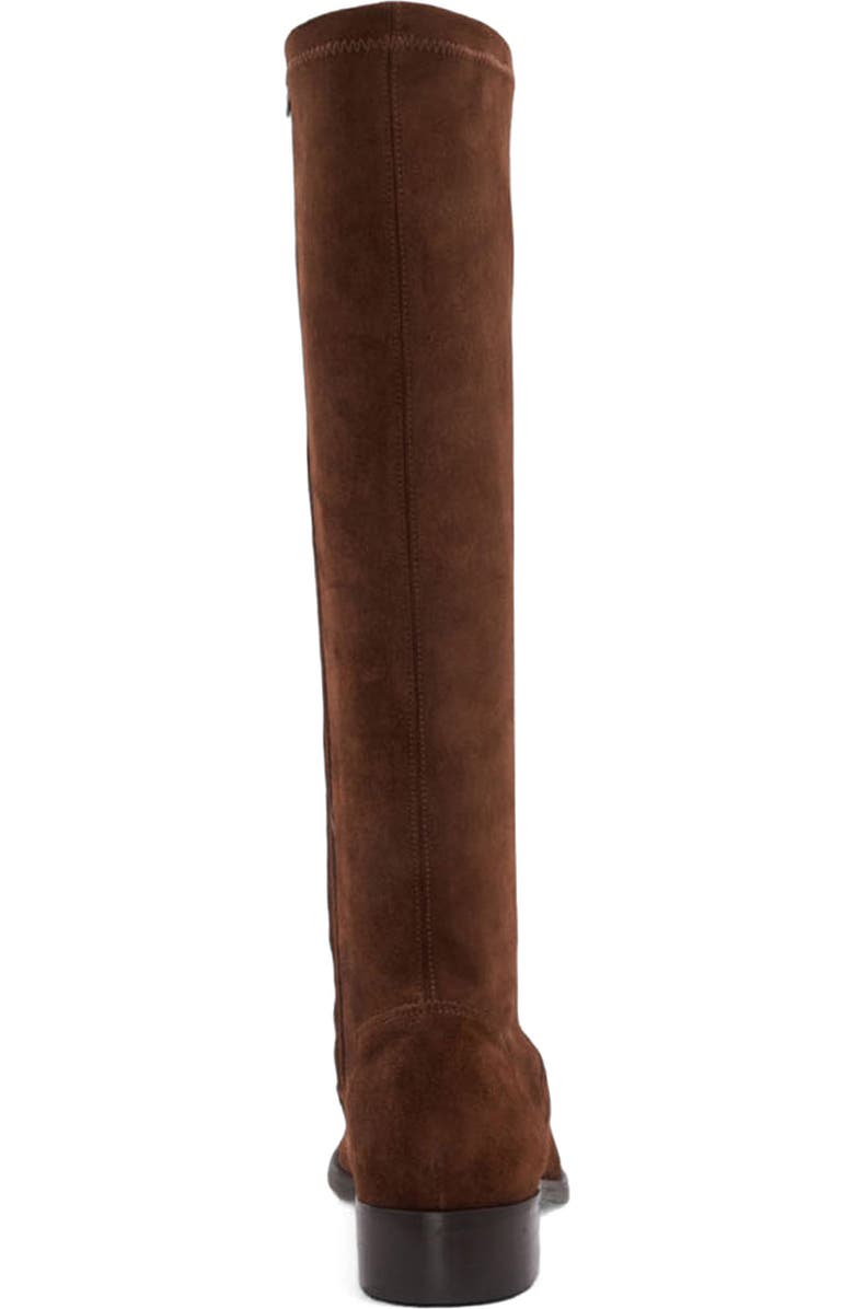 Aquatalia Sabrena Weatherproof Knee High Boot, Alternate, color, Brandy Suede