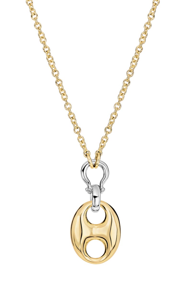 Horsebit Sculpted Pendant Necklace video