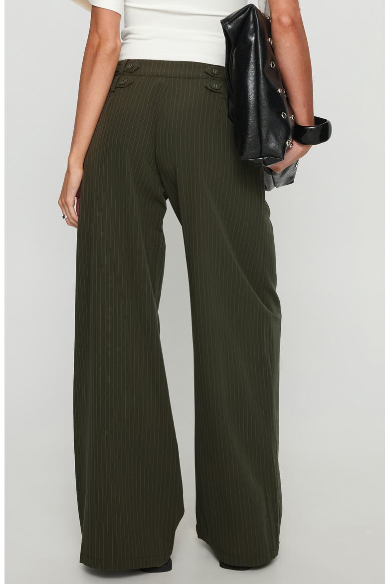 Jette Pinstripe Pants, Alternate, color, GREEN PINSTRIPE