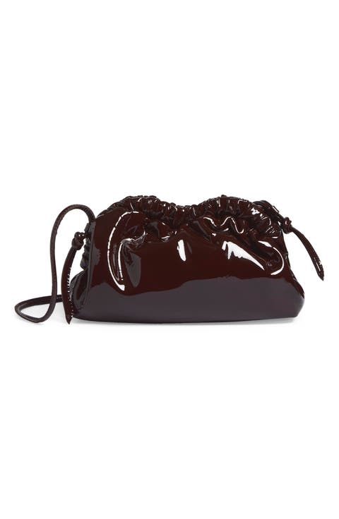 Mini Cloud Leather Clutch