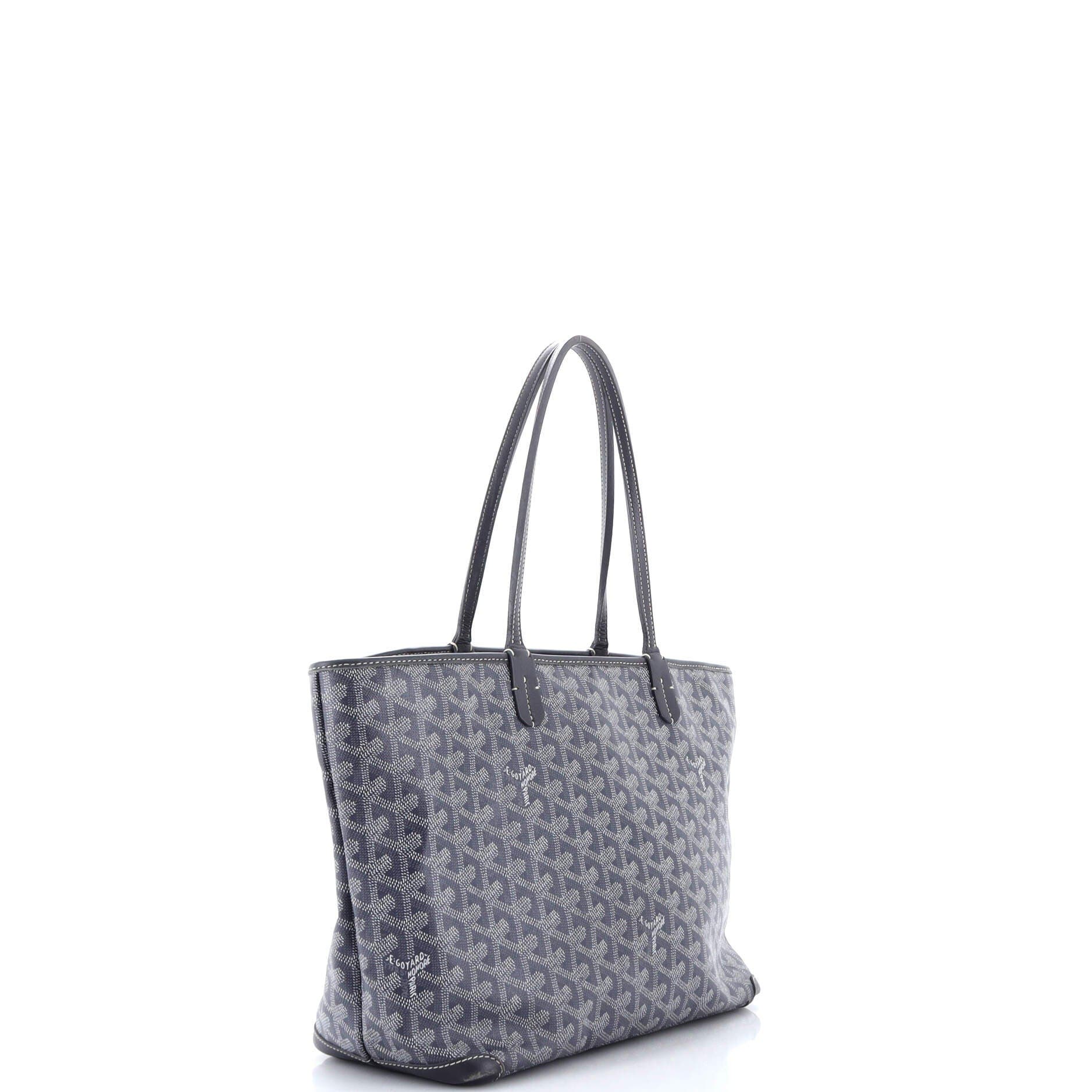 Pre-Owned Goyard Artois Tote Coated Canvas PM, Alternate, color, Gray