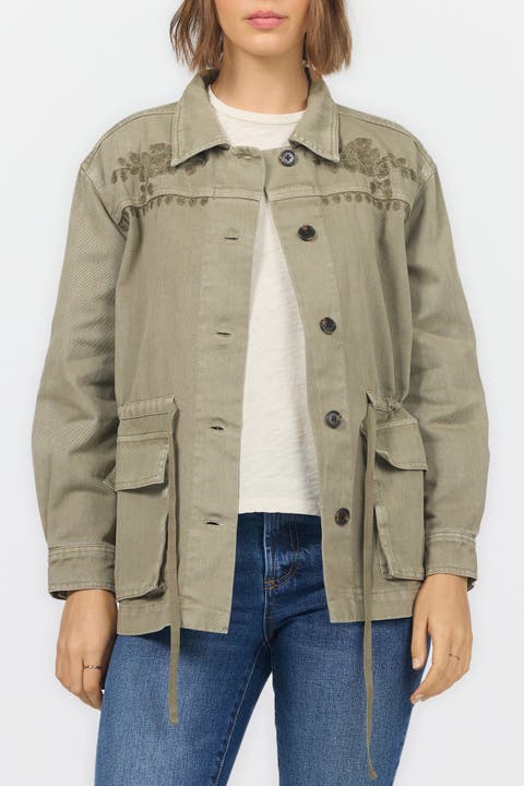 Hollis Safari Tie Waist Jacket