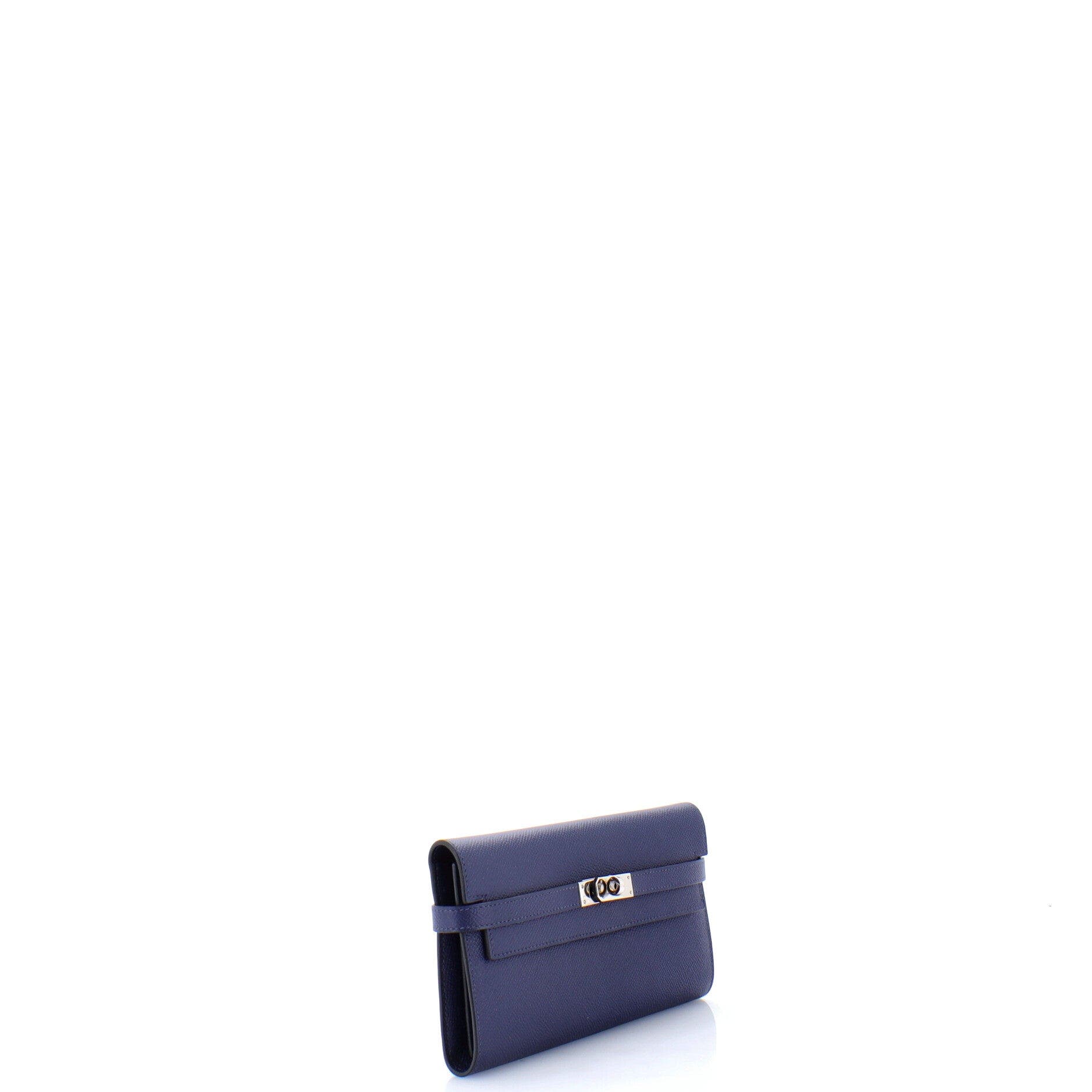 Kelly Wallet Epsom Long, Alternate, color, Blue