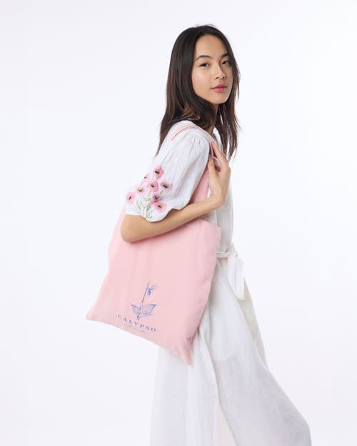 Calypso St Barth Calypso St. Barth Tote Bag In Pink
