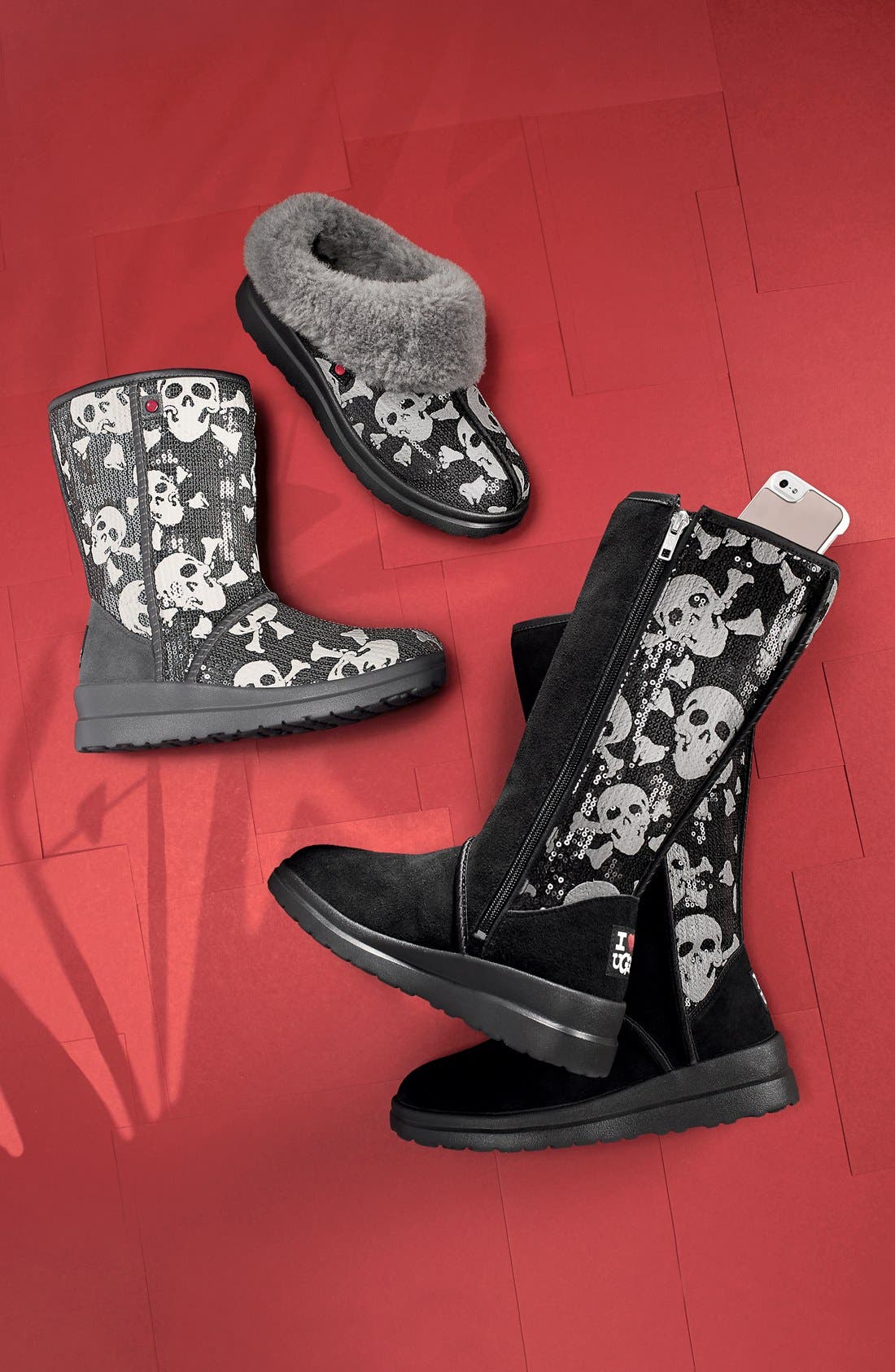 UGG<sup>®</sup> I Heart UGG<sup>™</sup> by UGG<sup>®</sup> Australia 'I Heart Dreams' Slipper, Alternate, color, 