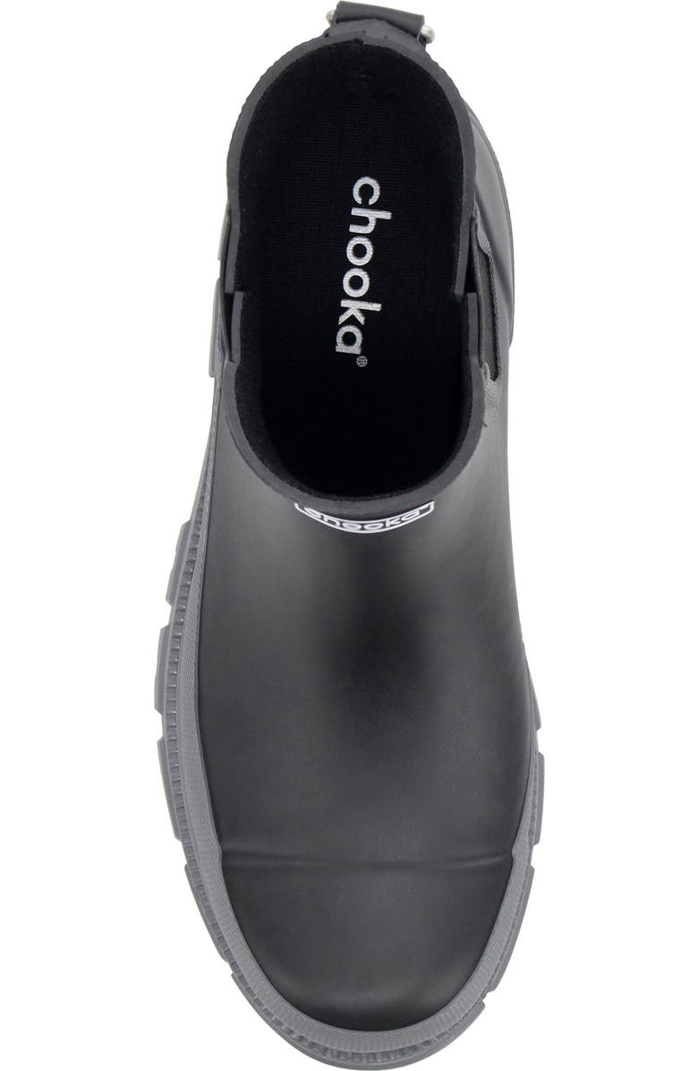 Chooka Storm Chelsea Boot, Alternate, color, Black/ Charcoal