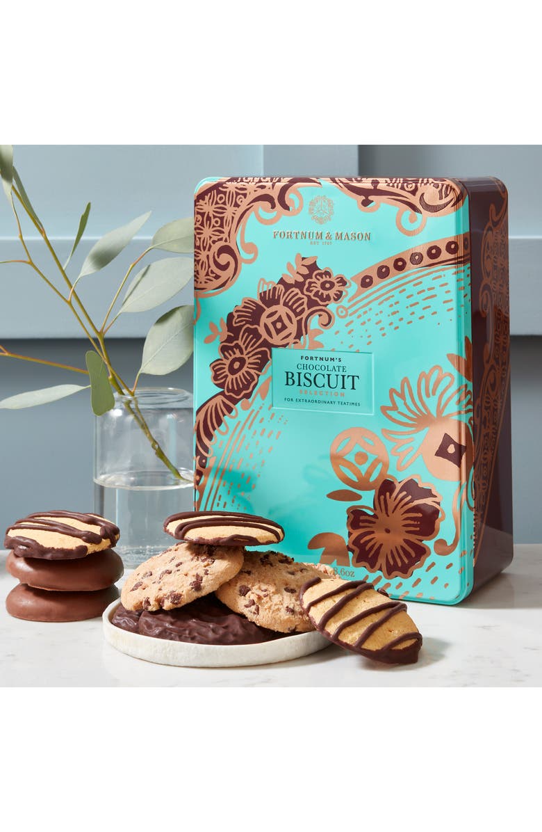 Fortnum & Mason Piccadilly Chocolate Biscuit Collection, Alternate, color, Chocolate