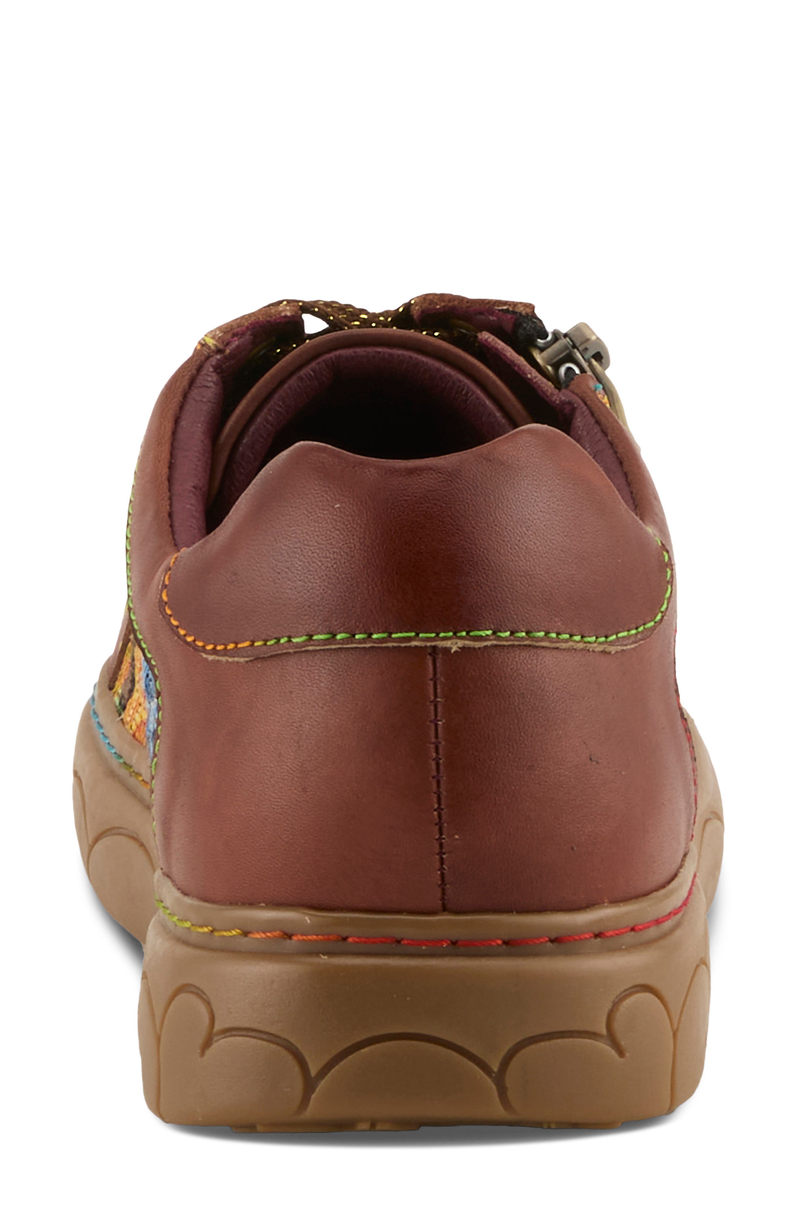 L'Artiste by Spring Step Danli Sneaker, Alternate, color, Brown Multi