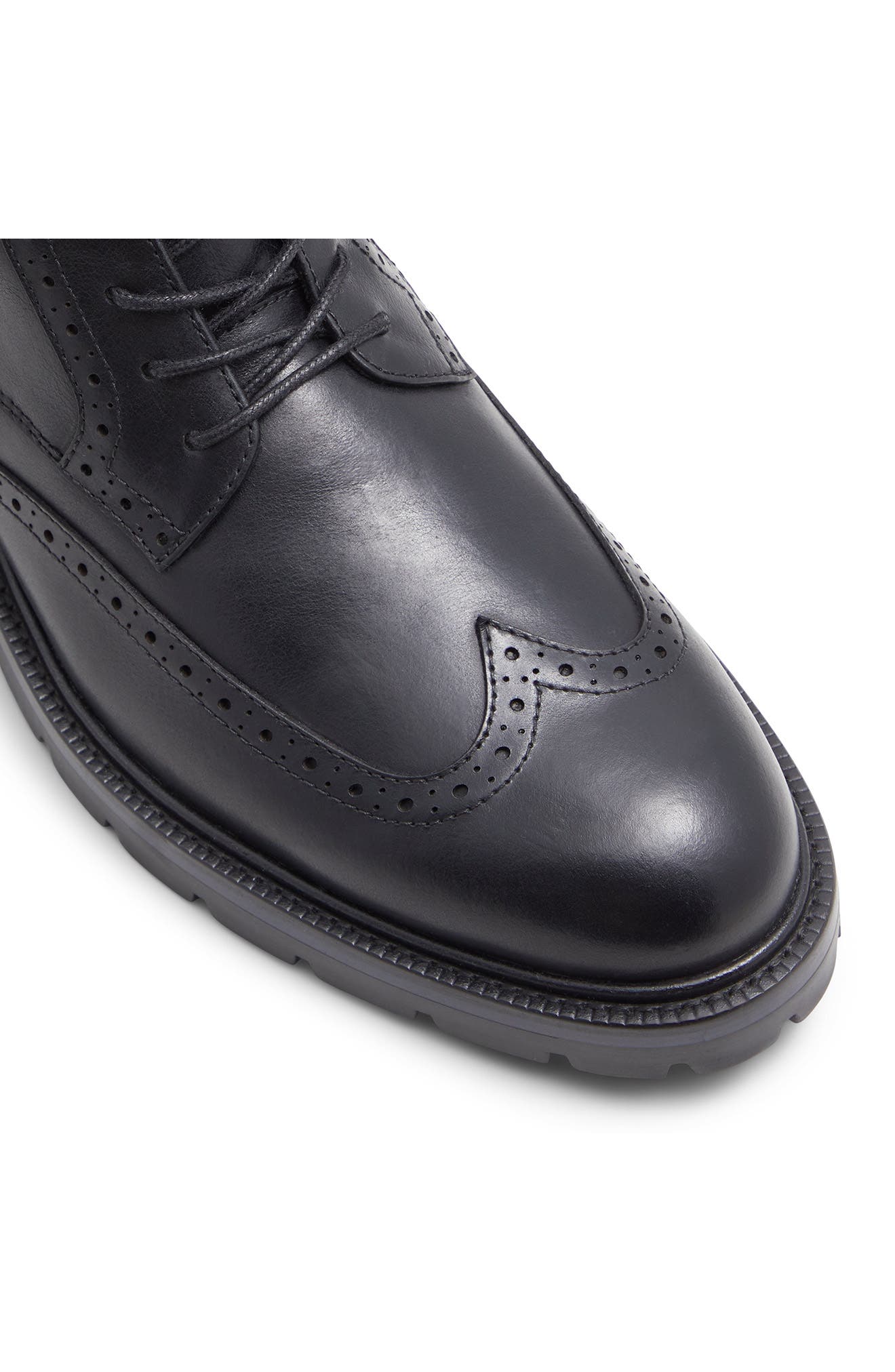 ALDO Toney Waterproof Lace-Up Wingtip Boot, Alternate, color, 