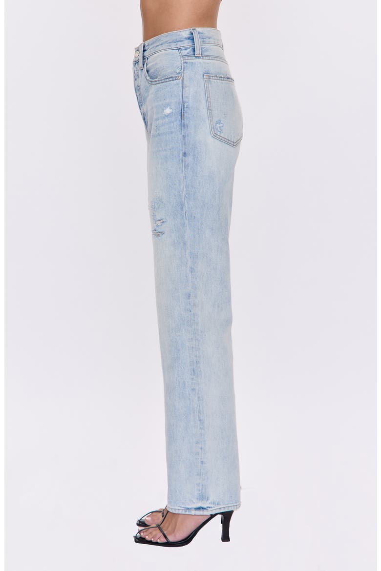 Cassie High Waist Straight Leg Jeans, Alternate, color, SUNRISE VINTAGE