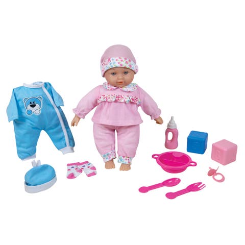 11 Inch Talking Baby Set, Batteries Required, Kids