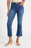 PAIGE Rory Raw Hem Crop Flare Jeans