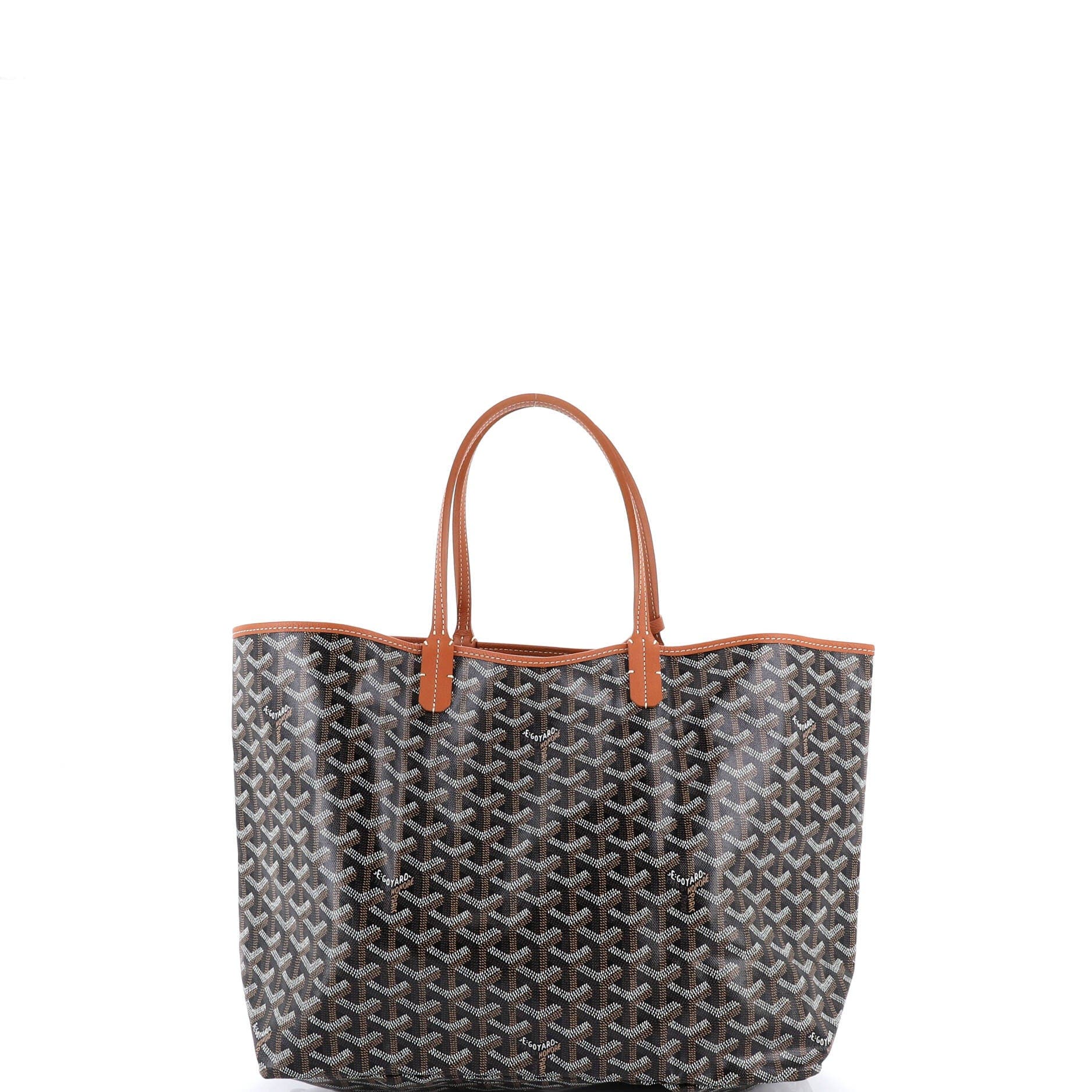 Pre-Owned Goyard Saint Louis Tote Coated Canvas PM, Alternate, color, Brown