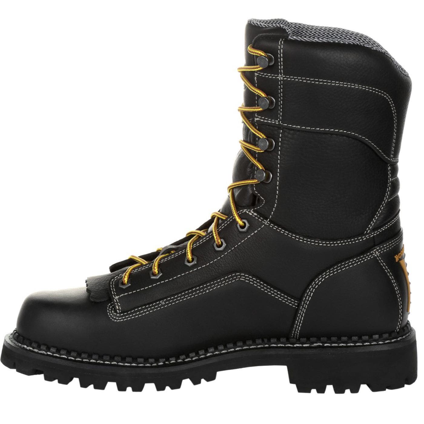 Amp Lt Logger Composite Toe Waterproof Work Boot, Alternate, color, BLACK